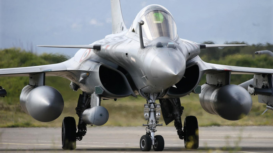 Máy bay chiến đấu Dassault Rafale. Ảnh: Aatish Pillai