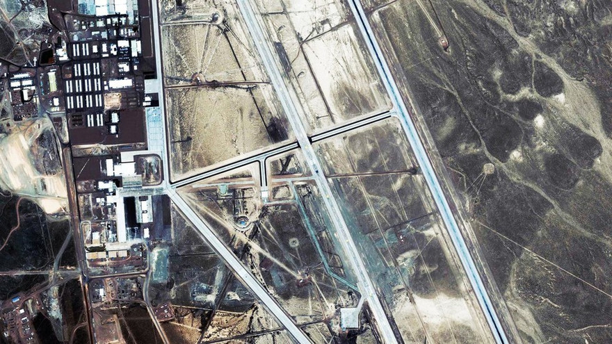 Khu vực 51 được cho là nơi Mỹ cất giấu bí mật về người ngoài hành tinh. Ảnh: AP