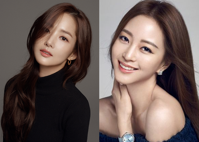 Park Min Young (trái) và Han Ye Seul