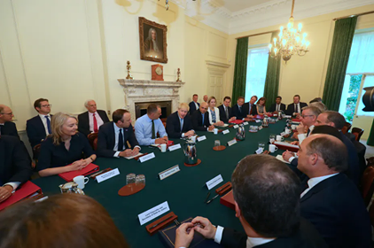 Nội các chính phủ Anh trước cuộc cải tổ lớn