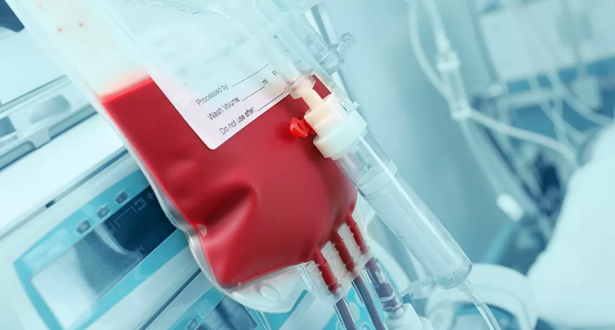 Túi truyền máu. Ảnh minh họa