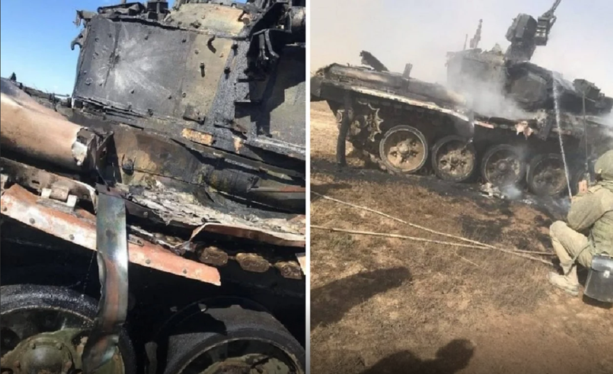 Hiện trường vụ tai nạn. Ảnh: Dmitry Gagarin