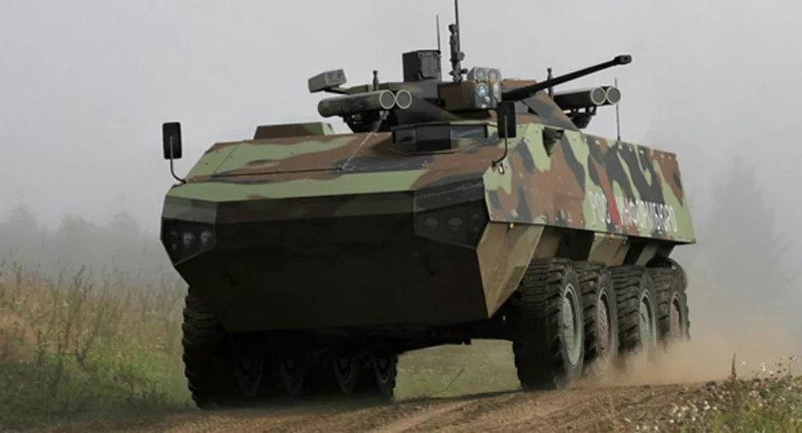 Xe thiết giáp Bumerang. Ảnh: Military-today