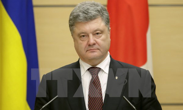 Tổng thống Ukraine Petro Poroshenko. (Nguồn: AFP/TTXVN)