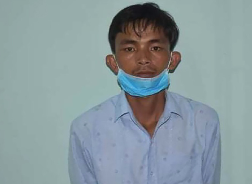 Đối tượng Lê Văn Triều tại Cơ quan Công an