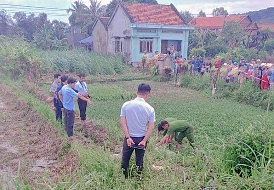 Hiện trường vụ việc - ảnh Văn Tài 