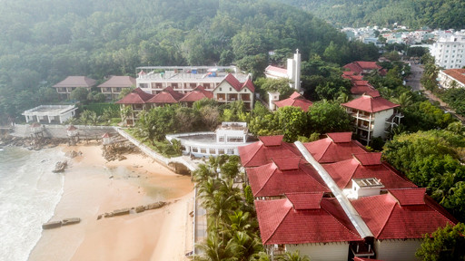  Khu Resort nhìn từ trên cao. Ảnh: Tr.Định
