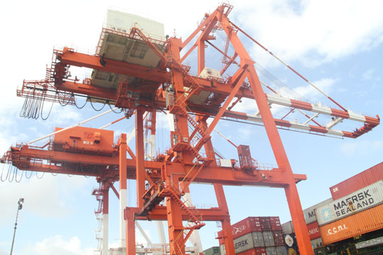 Cảng Quy Nhơn. Ảnh: Tr.Định