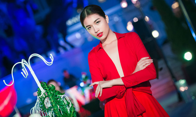 Lệ Hằng ấn tượng trên sàn catwalk kể từ sau khi đăng quang tại Elite Model Look Việt Nam.