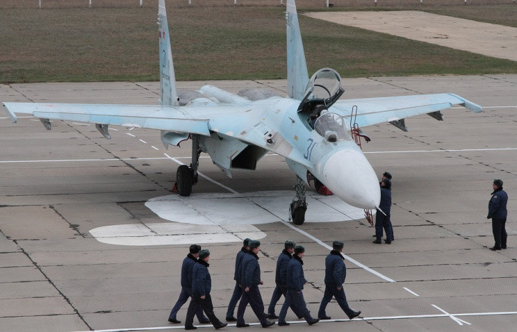 Chiến đấu cơ Nga hiện diện tại Crimea