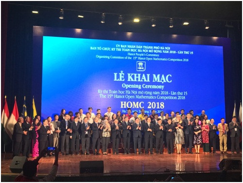 Bản tin Tháng Thanh niên 2018: Khai mạc kỳ thi Toán học Hà Nội mở rộng