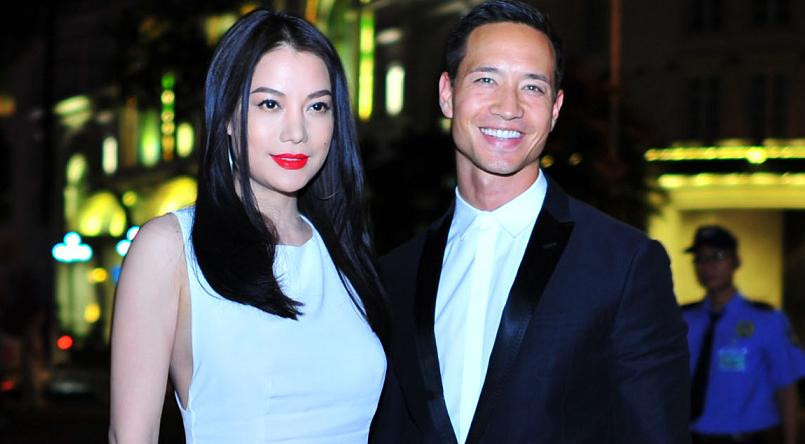 Trương Ngọc Ánh sánh vai Kim Lý tới tham dự bữa tiệc 'Woman in music' tối 4/8.