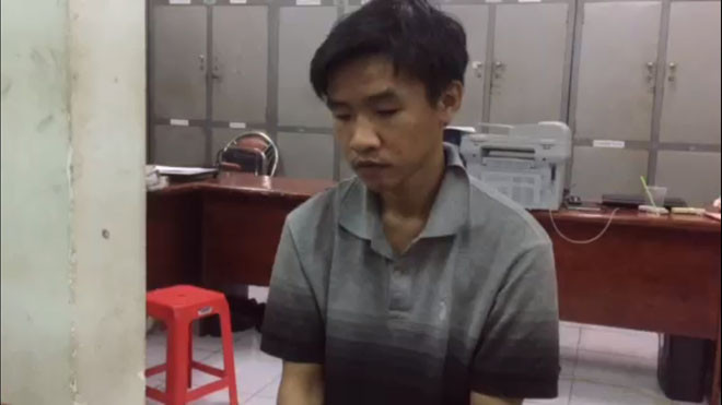 Đối tượng Quyền tại cơ quan công an.