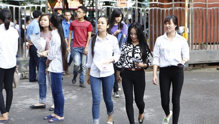 Thí sinh dự thi đại học