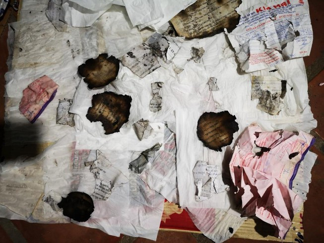 Con trai đại gia Thiện Soi khai gì về việc đốt nhiều giấy tờ?