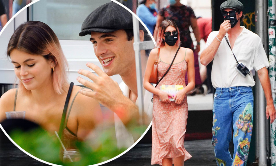 Kaia Gerber và tài tử Jacob Elordi liên tục là tâm điểm trên phố sau công khai hẹn hò