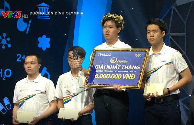 Nhựt Thịnh là người có được Vòng nguyệt quế ở cuộc thi Tháng 1 Quý 3. 