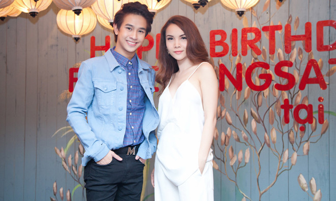 Yến Trang gợi cảm mừng sinh nhật hotboy Thái Lan