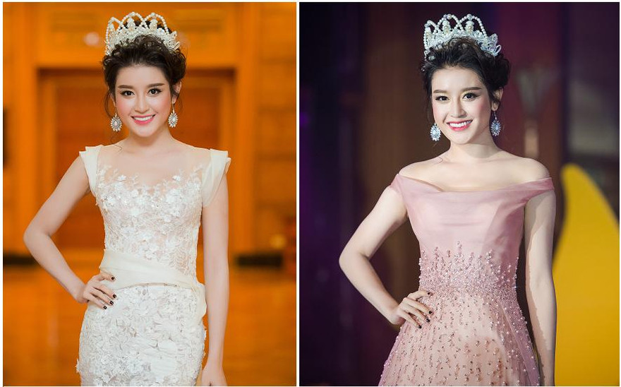 Á hậu Huyền My đội vương miện kiêu sa làm vedette