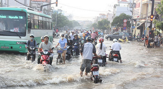 Sài Gòn có thể mưa, ngập vào dịp Tết