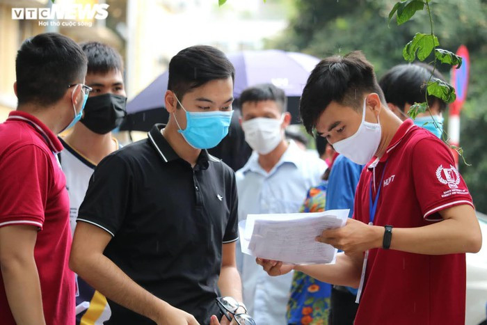 Thí sinh dự thi bài kiểm tra đánh giá năng lực ngày 15/8 vừa qua