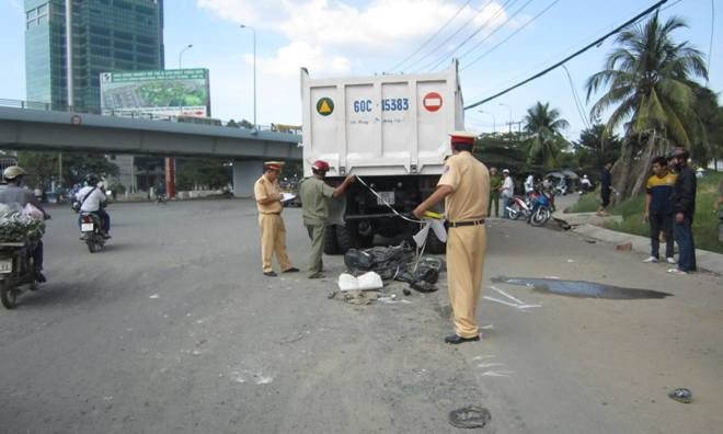 Hiện trường vụ tai nạn. Ảnh: Đông Sơn