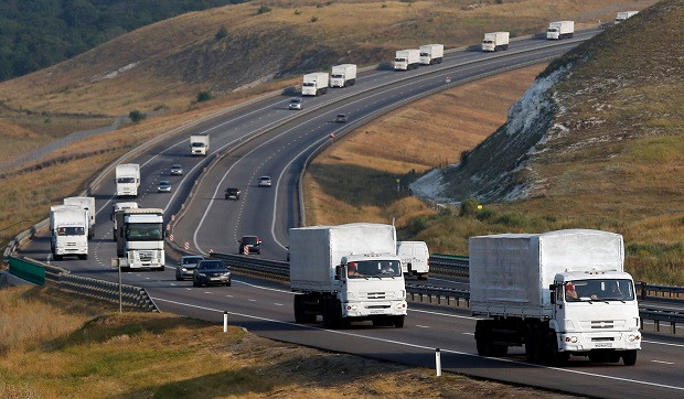 Đoàn xe nhân đạo Nga ‘đột ngột mất tích’