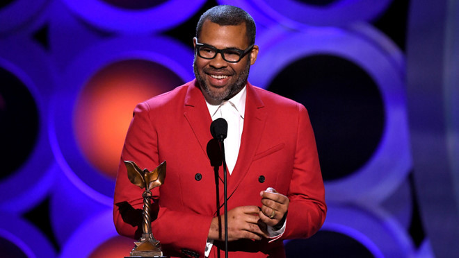 Đạo diễn Jordan Peele tự tin tham dự Oscar vào ngày mai sau khi thắng hai giải quan trọng tại Tinh thần Độc lập với Get Out. Ảnh: REX.