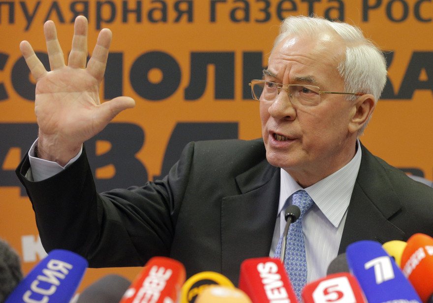 Cựu thủ tướng Ukraine Mykola Azarov 