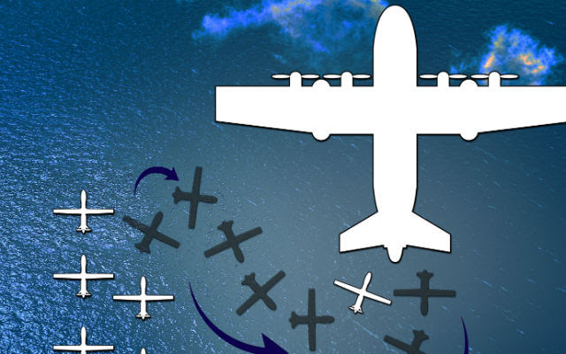 Mỹ phát triển tàu sân bay UAV trên không