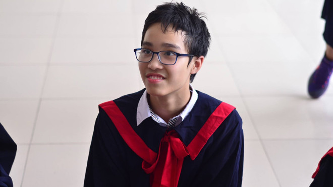 Hữu Đức vừa đỗ 4 trường chuyên của Hà Nội