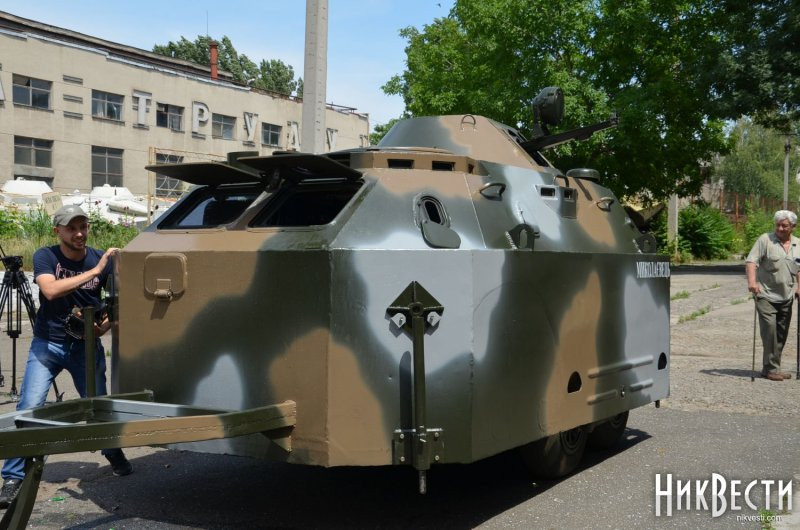 Ukraine ‘chế’ trạm kiểm soát di động đối phó xung đột vũ trang