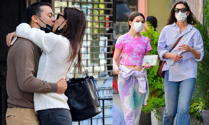 Sau chia tay tình trẻ, Katie Holmes trẻ trung dạo phố bên con gái Suri đã 15 tuổi
