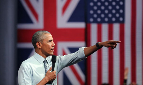 Tổng thống Mỹ Barack Obama. Ảnh: AP.