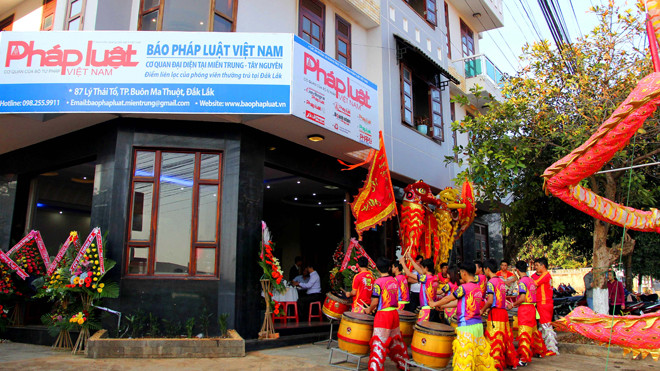 Báo Pháp luật Việt Nam mở chi nhánh Đăk Lăk