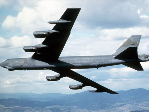 Mỹ mang cả máy bay B-52 đến bán đảo Triều Tiên để tập trận chung với Hàn Quốc. (Nguồn: Getty Images)