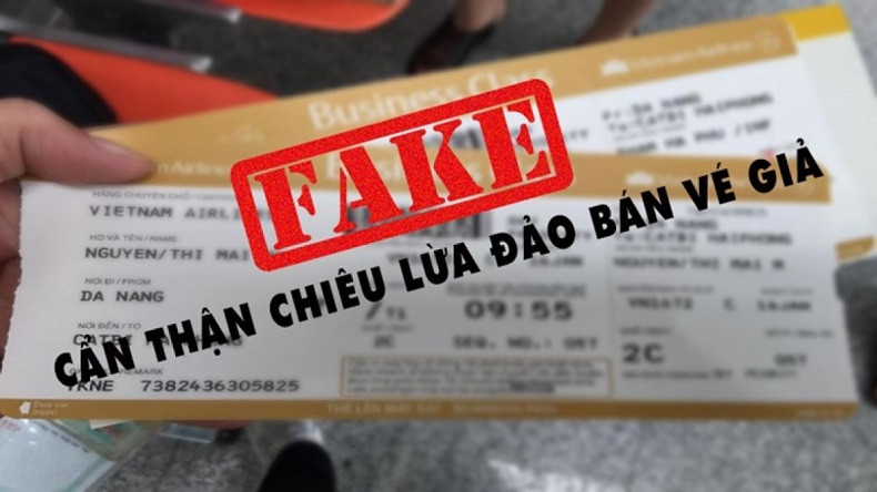 Cảnh báo lừa đảo bán vé máy bay từ Hàn Quốc về Việt Nam