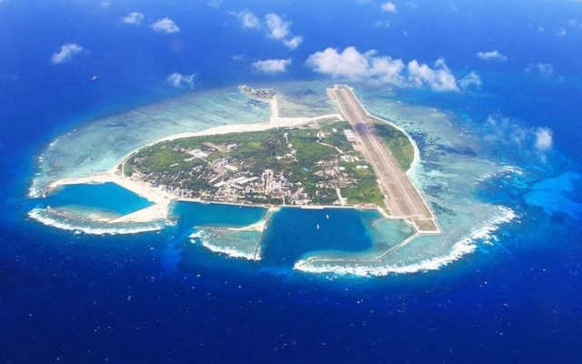 Đảo Phú Lâm thuộc quần đảo Hoàng Sa của Việt Nam. Ảnh: Danangxanh.