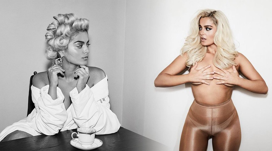 Bebe Rexha được mệnh danh là “con ong” độc đáo trong làng nhạc thế giới với vóc dáng thắt đáy lưng ong tuyệt đẹp và mái tóc vàng óng ả.