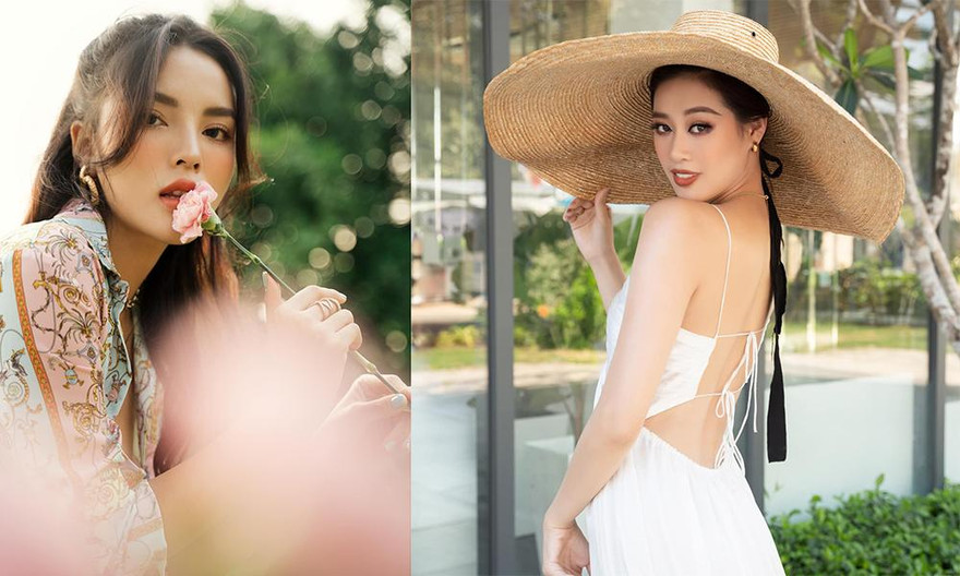 Kỳ Duyên đẹp mơ màng tựa 'nàng thơ', Khánh Vân khoe trọn lưng trần quyến rũ 