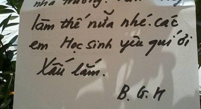 Cảnh báo cực lạ của nhà trường khi Tết về