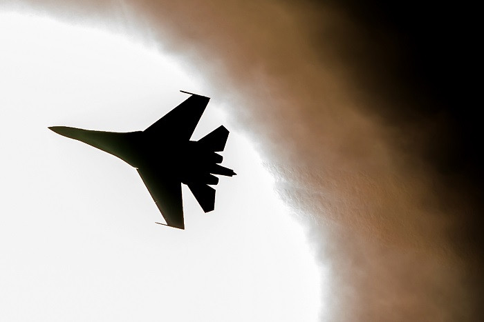 Tiêm kích Su-27 Kazakhstan rơi, hai phi công mất tích