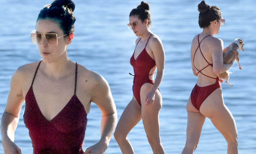 Con gái Bruce Willis từng để ngực trần xuống phố, khoe dáng với áo tắm