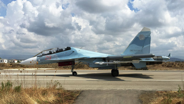 Một chiến đấu cơ Nga tham chiến tại Syria. Ảnh: RIA Novosti