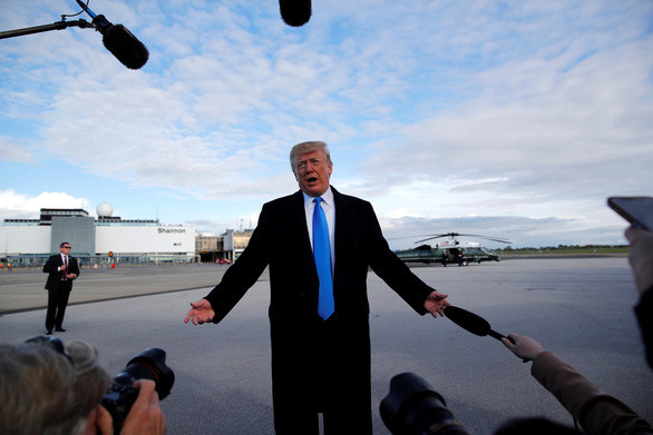 Tổng thống Mỹ Donald Trump tuyên bố có thể áp thuế bổ sung đối với lượng hàng hóa Trung Quốc trị giá ít nhất 300 tỷ USD.