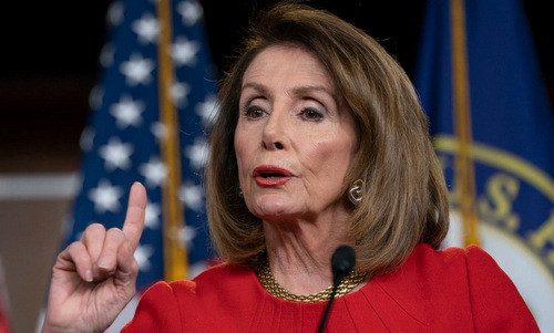 Chủ tịch Hạ viện Mỹ Nancy Pelosi. Ảnh: Politico