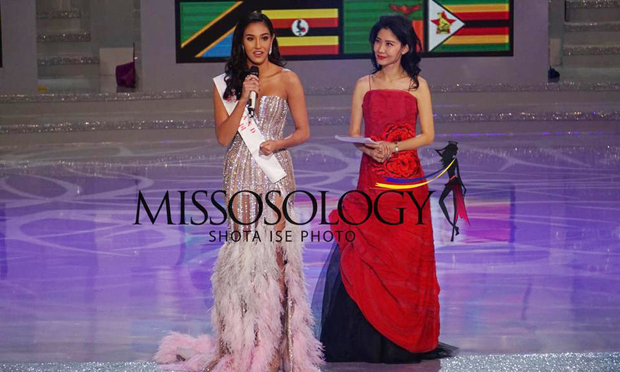 Người đẹp Thái Lan dành ngôi vị Á hậu duy nhất của cuộc thi Miss World 2018.