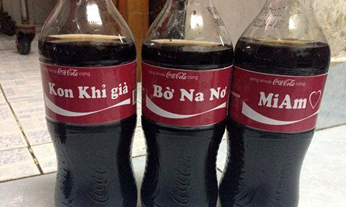 Khách hàng có thể in những nickname độc theo ý mình với giá 20.000 đồng. 