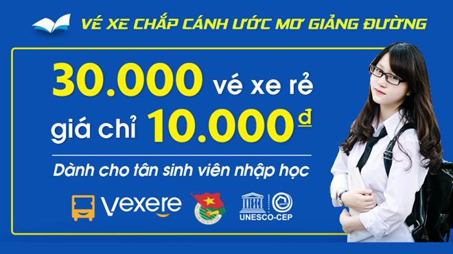  Chương trình “Vé xe chắp cánh ước mơ giảng đường”