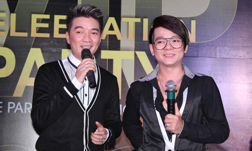 Đôi bạn thân Vũ Hà và Đàm Vĩnh Hưng.